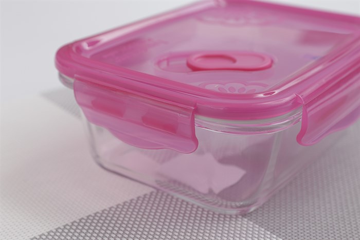 Hộp đựng thực phẩm thủy tinh 820 ml Luminarc Pure Dahlia Màu Trắng