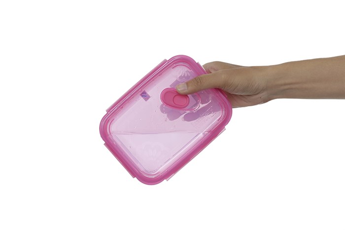 Hộp đựng thực phẩm thủy tinh 820 ml Luminarc Pure Dahlia Màu Trắng