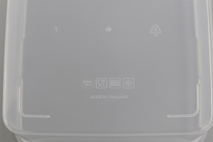 Bộ 3 hộp đựng thực phẩm nhựa Thái Lan 300 - 650 ml - 1.1 lít JCJ-H03-01 Màu Trắng