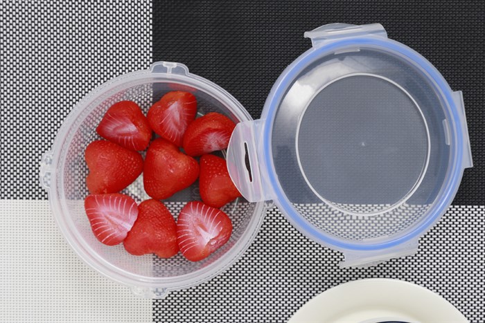 Hộp đựng thực phẩm nhựa 650 ml JCJ HN008 Màu Trắng