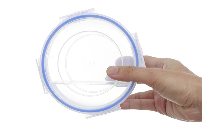 Hộp đựng thực phẩm nhựa 650 ml JCJ HN008 Màu Trắng