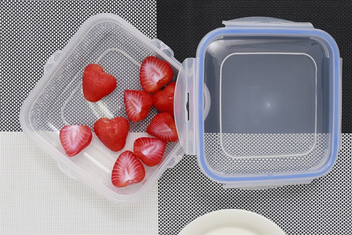 Hộp đựng thực phẩm nhựa Thái Lan 900 ml JCJ HN009 Màu Trắng