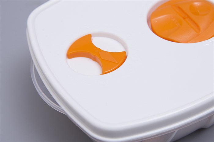 Bộ 3 hộp đựng thực phẩm nhựa Thái Lan 500 ml Pioneer HN003-3 Màu Trắng