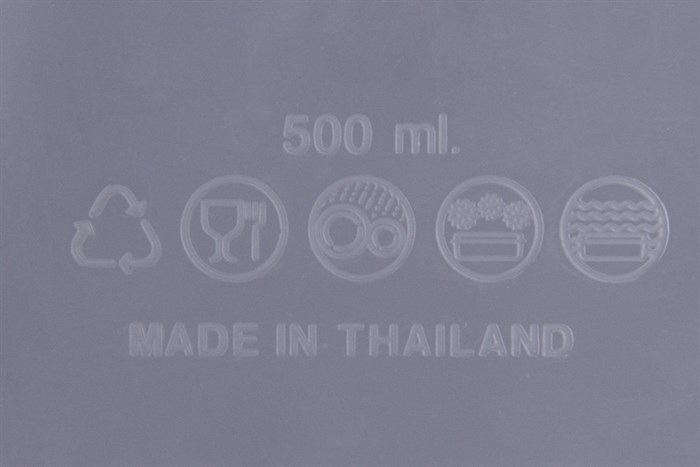 Bộ 3 hộp đựng thực phẩm nhựa Thái Lan 500 ml Pioneer HN003-3 Màu Trắng