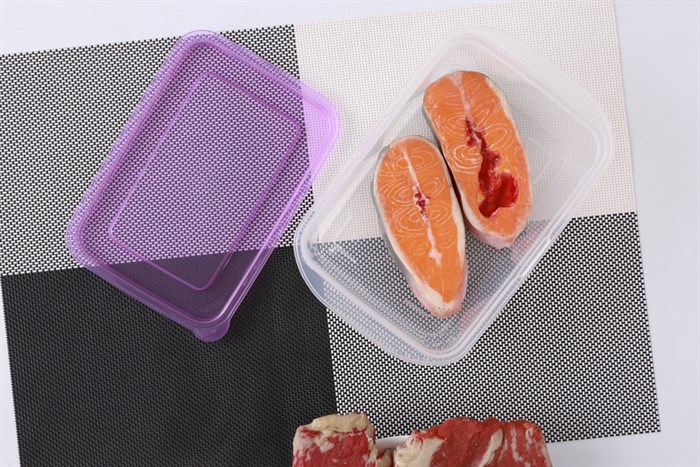 Bộ 3 hộp đựng thực phẩm nhựa Thái Lan 300 ml - 650 ml - 1.05 lít JCJ HN002-3 Màu Trắng