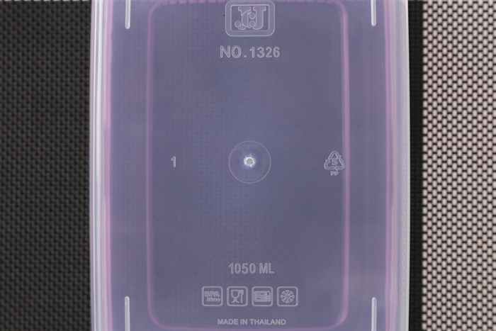 Bộ 3 hộp đựng thực phẩm nhựa Thái Lan 300 ml - 650 ml - 1.05 lít JCJ HN002-3 Màu Trắng