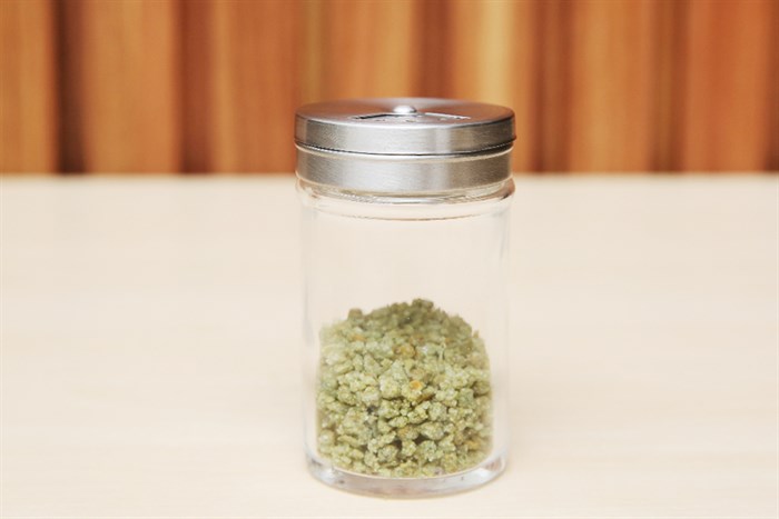 Hũ đựng gia vị thủy tinh 100 ml BHX SE-54011 Màu Bạc Inox