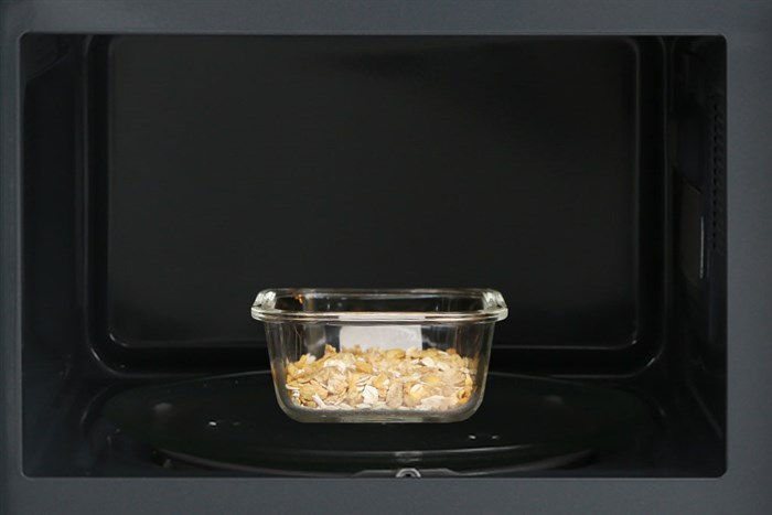 Hộp đựng thực phẩm thủy tinh 320 ml BHX LHB-HS-320 Màu Trắng