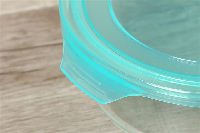 Hộp đựng thực phẩm thủy tinh 620 ml BHX LHB-HR-620 Màu Trắng