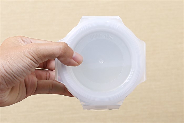 Hộp đựng cơm sứ có nắp 150 ml Donghwa BH006 Màu Xanh lá