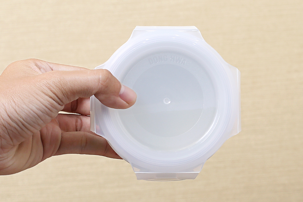 Hộp đựng cơm sứ có nắp 150 ml Donghwa BH006 Màu Xanh lá
