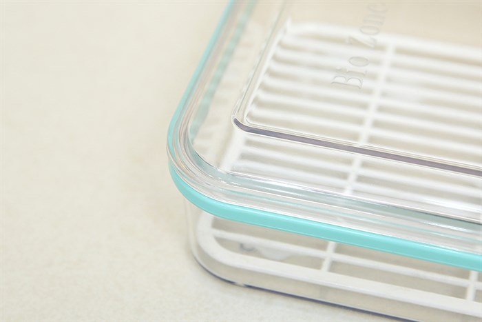 Hộp đựng thực phẩm nhựa 1 lít Biozone SH KB-FR1000S Màu Xanh Dương