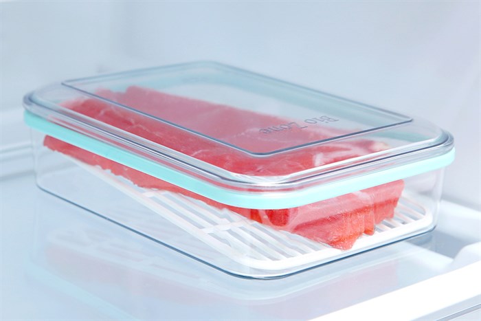 Hộp đựng thực phẩm nhựa 1 lít Biozone SH KB-FR1000S Màu Xanh Dương