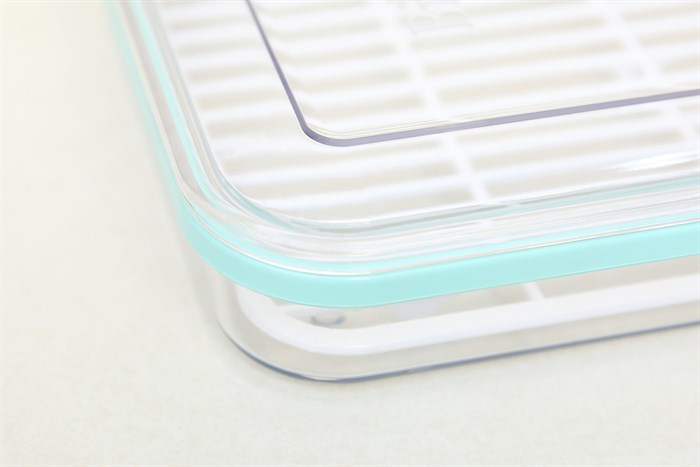 Hộp đựng thực phẩm nhựa 1.2 lít Biozone SH KB-FR1200S Màu Xanh Dương