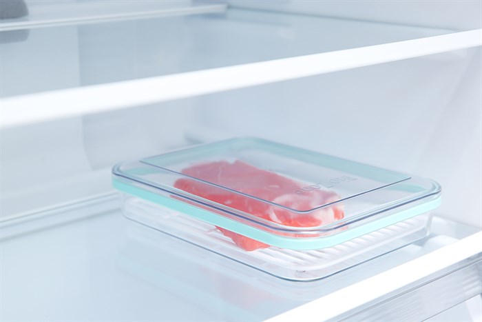 Hộp đựng thực phẩm nhựa 1.2 lít Biozone SH KB-FR1200S Màu Xanh Dương