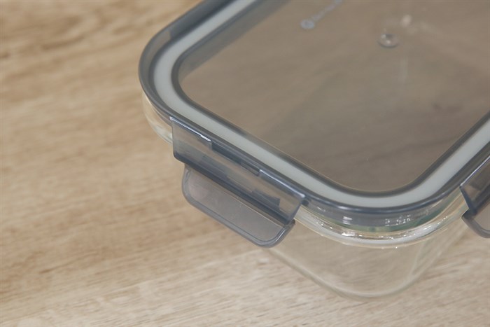 Hộp đựng thực phẩm thủy tinh 630 ml BHX DL-GPK11-600 Màu Xám đậm