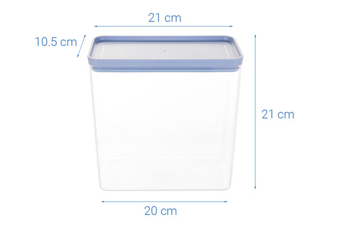 Bộ hộp nhựa Fitis FS-04E1 11 cái Màu Trắng - Xanh