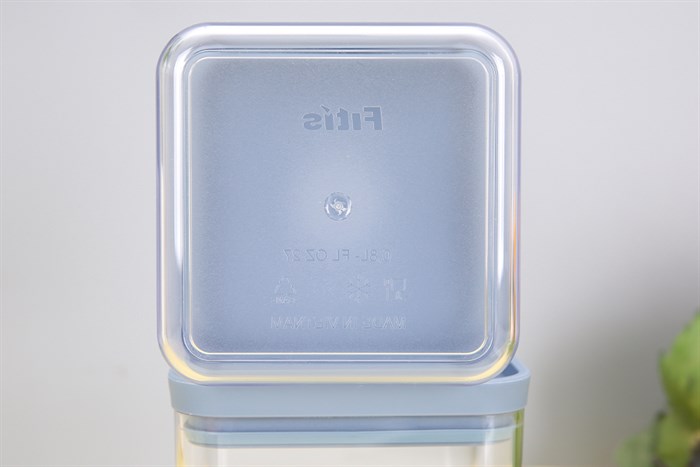 Bộ hộp nhựa Fitis FS-01E1 6 cái Màu Trắng - Xanh