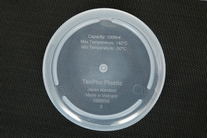 Hộp đựng thực phẩm nhựa 1000 ml Hokkaido Inochi HIN.HOTR.1000ZZ1 Màu Hồng