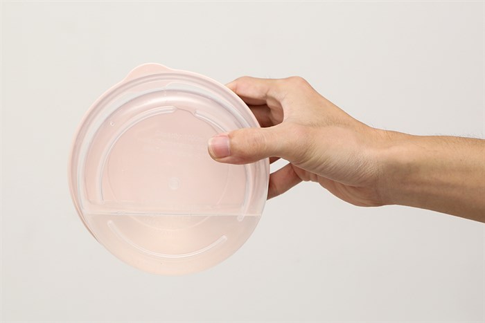 Hộp đựng thực phẩm nhựa 1000 ml Hokkaido Inochi HIN.HOTR.1000ZZ1 Màu Hồng