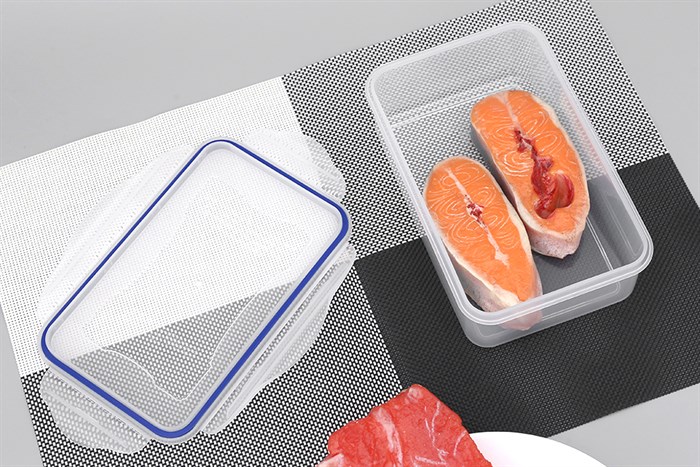 Bộ 4 hộp đựng thực phẩm nhựa Biozone SH KB-CO4PO4 Màu Trắng