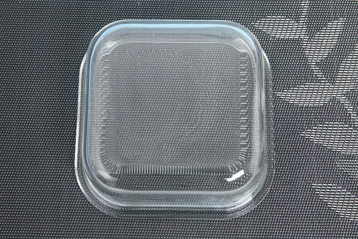 Hộp đựng thực phẩm thủy tinh 800 ml Hommy PF800SQ Màu Cam