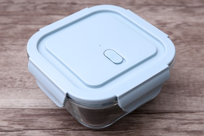 Hộp đựng thực phẩm thủy tinh 520 ml Hommy GB13G16130AM Màu Xanh Dương