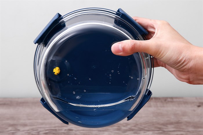 Hộp đựng thực phẩm thủy tinh 950 ml Hommy GB13G17172AW Màu Xanh Dương