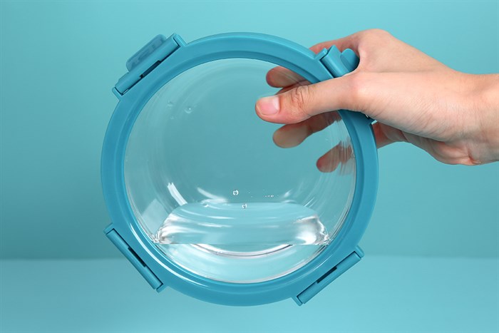 Hộp đựng thực phẩm thủy tinh 650 ml Hommy ID650RD Màu Xanh Dương