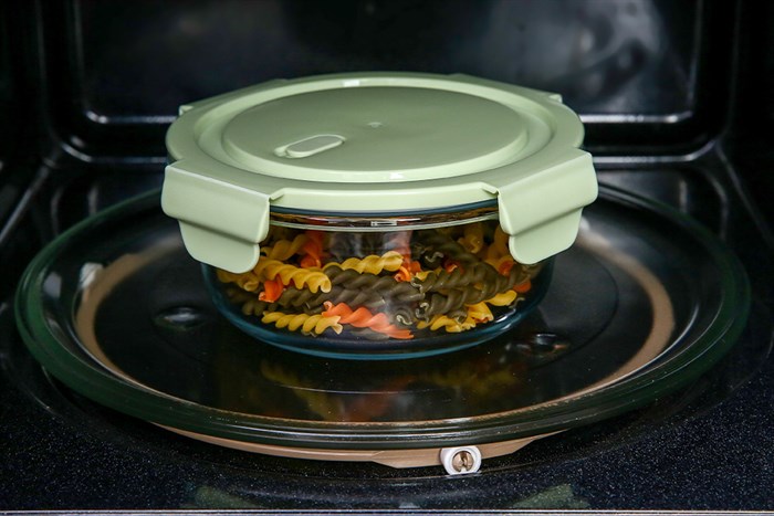 Hộp đựng thực phẩm thủy tinh 650 ml Hommy GB13G17150AN Màu Xanh lá