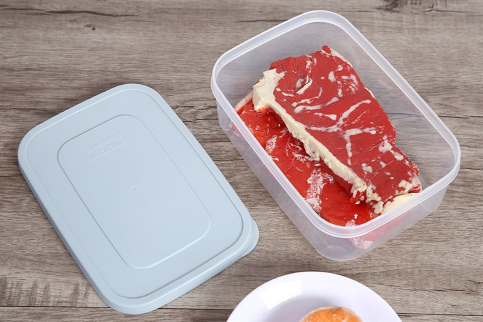 Bộ 3 hộp đựng thực phẩm nhựa 2000 ml Inochi Hokkaido Màu Xanh Dương