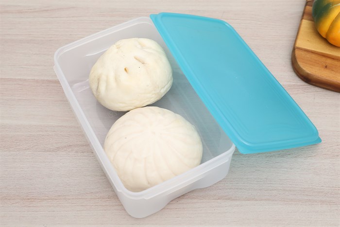 Bộ 4 hộp đựng thực phẩm nhựa Biozone KB-ST4P01 Màu Xanh Dương