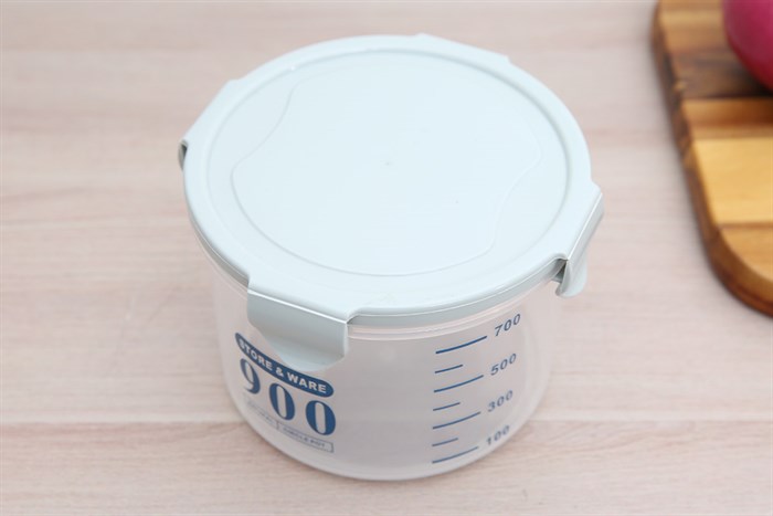 Hộp đựng thực phẩm nhựa 900 ml La Fonte 180961 Màu Xanh