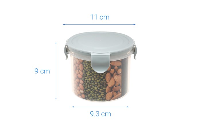 Hộp đựng thực phẩm nhựa 600 ml La Fonte 180947 Màu Xanh