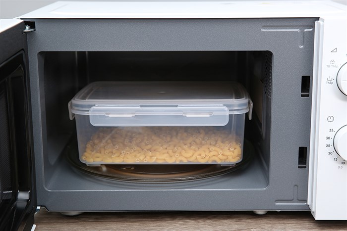 Bộ 3 hộp đựng thực phẩm nhựa Delites PN3246 Màu Trắng