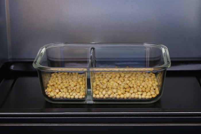 Hộp đựng thực phẩm thủy tinh 2 ngăn 1520 ml Nikko Màu Trắng