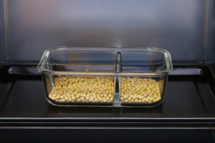 Hộp đựng thực phẩm thủy tinh 3 ngăn 1520 ml Nikko Màu Trắng