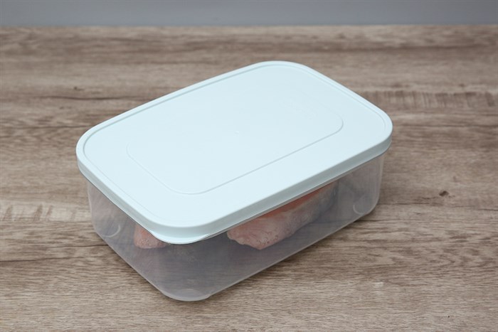 Bộ 6 hộp nhựa đựng thực phẩm 2500 ml Inochi Hokkaido Màu Trắng