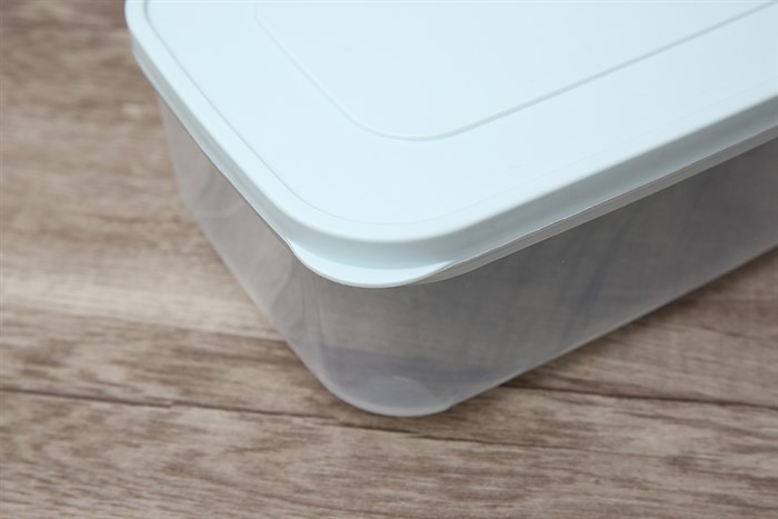 Bộ 6 hộp nhựa đựng thực phẩm 2500 ml Inochi Hokkaido Màu Trắng