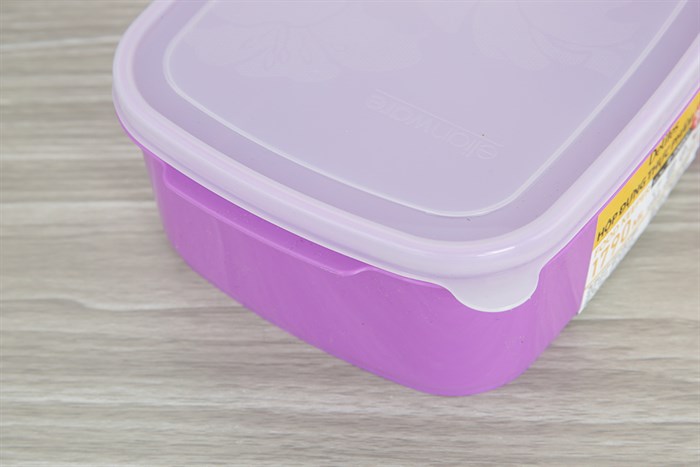 Hộp đựng thực phẩm nhựa 1790 ml Delites E-1065/C Màu Tím