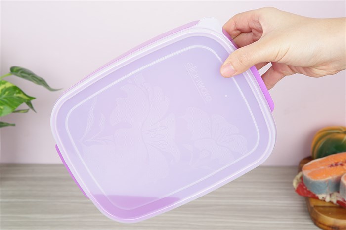 Hộp đựng thực phẩm nhựa 1790 ml Delites E-1065/C Màu Tím