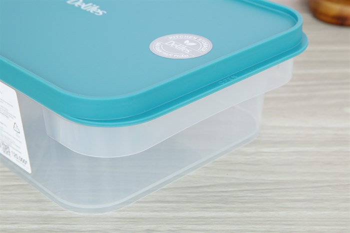 Hộp đựng thực phẩm nhựa 2600 ml Delites 000012 Màu Xanh Dương