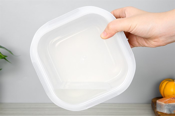 Hộp đựng cơm nhựa 2 tầng 1080 ml Delites 1371 Màu Màu be