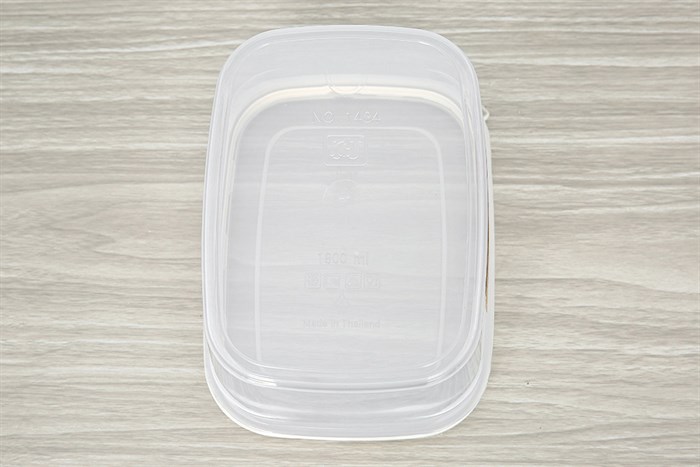 Hộp đựng thực phẩm nhựa Thái Lan 1800 ml Delites JCJ-1434 Màu Trắng