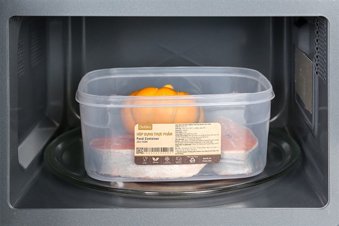 Hộp đựng thực phẩm nhựa Thái Lan 1800 ml Delites JCJ-1434 Màu Trắng