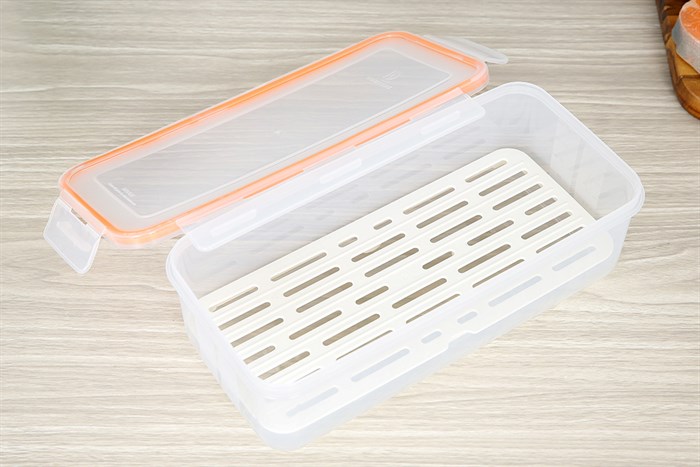 Hộp đựng thực phẩm nhựa Thái Lan 2900 ml Delites JCJ-9515 Màu Trắng