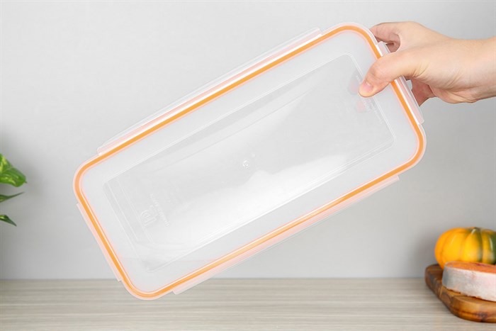 Hộp đựng thực phẩm nhựa Thái Lan 2900 ml Delites JCJ-9515 Màu Trắng