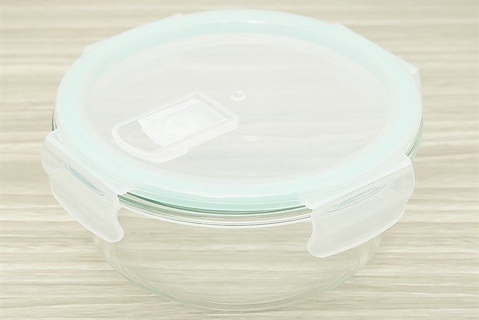 Hộp đựng thực phẩm thủy tinh 650 ml Delites PF650RD Màu Trắng