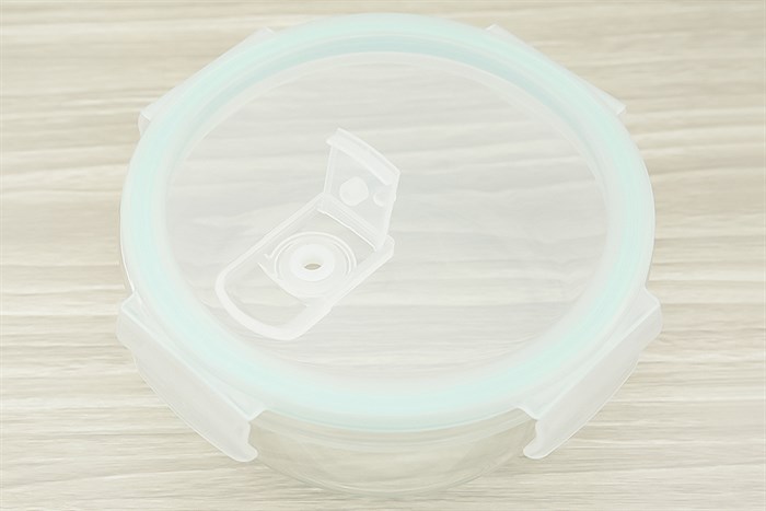 Hộp đựng thực phẩm thủy tinh 650 ml Delites PF650RD Màu Trắng