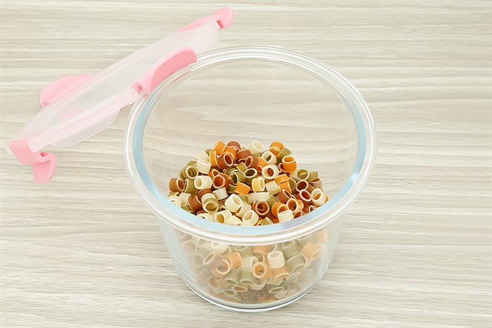 Hộp đựng thực phẩm thủy tinh 700 ml Delites SW700RD